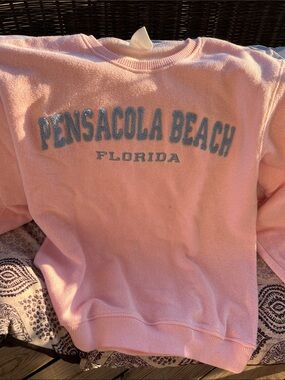 Ladies Medium CO Pacific & Co Pink Crewneck Sweatshirt